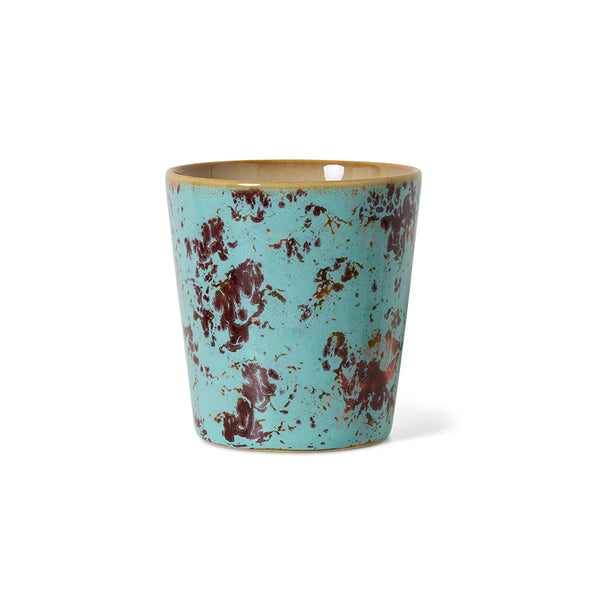HKliving 70s ceramics coffee mug patina