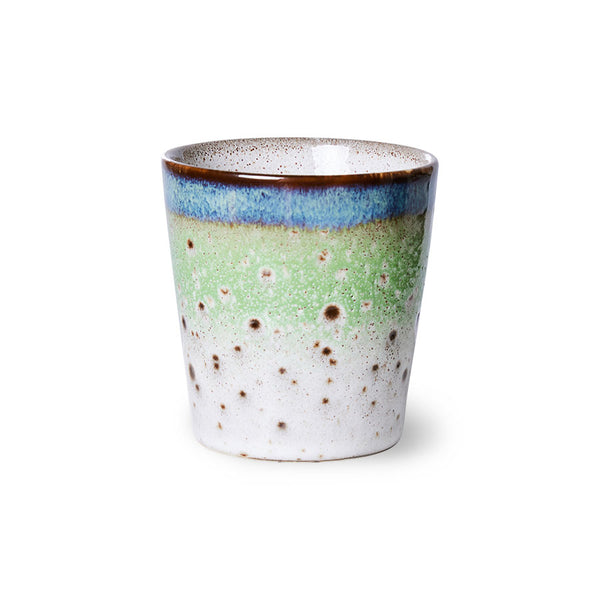 HKliving 70s ceramics coffee mug comet