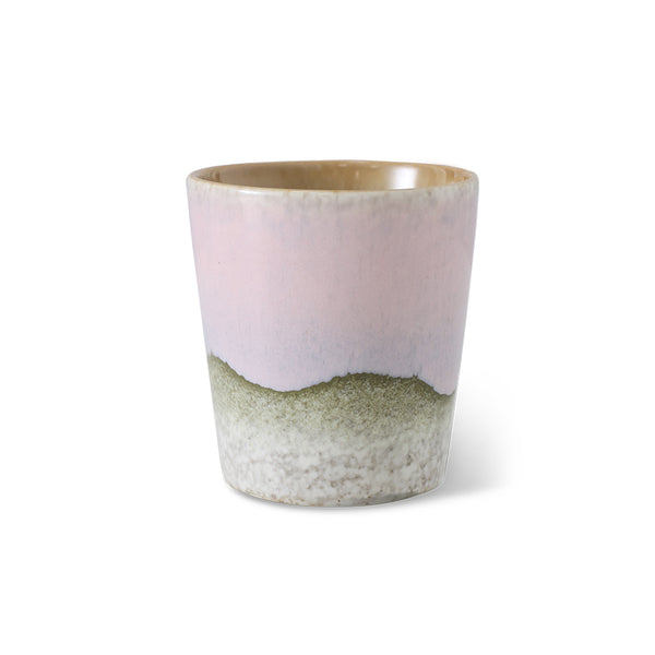 HKliving 70s ceramics coffee mug bramble