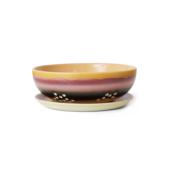 HKliving 70s ceramics berry bowl