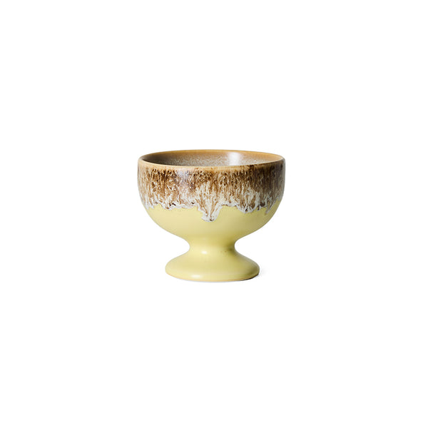 HKliving 70s ceramics small coupe custard