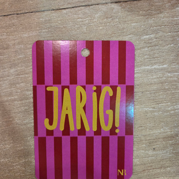 Cadeaukaartje jarig!