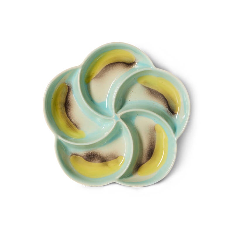HKliving 70s ceramics snacktray