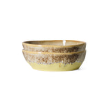 HKliving 70s ceramics pasta bowls set custard