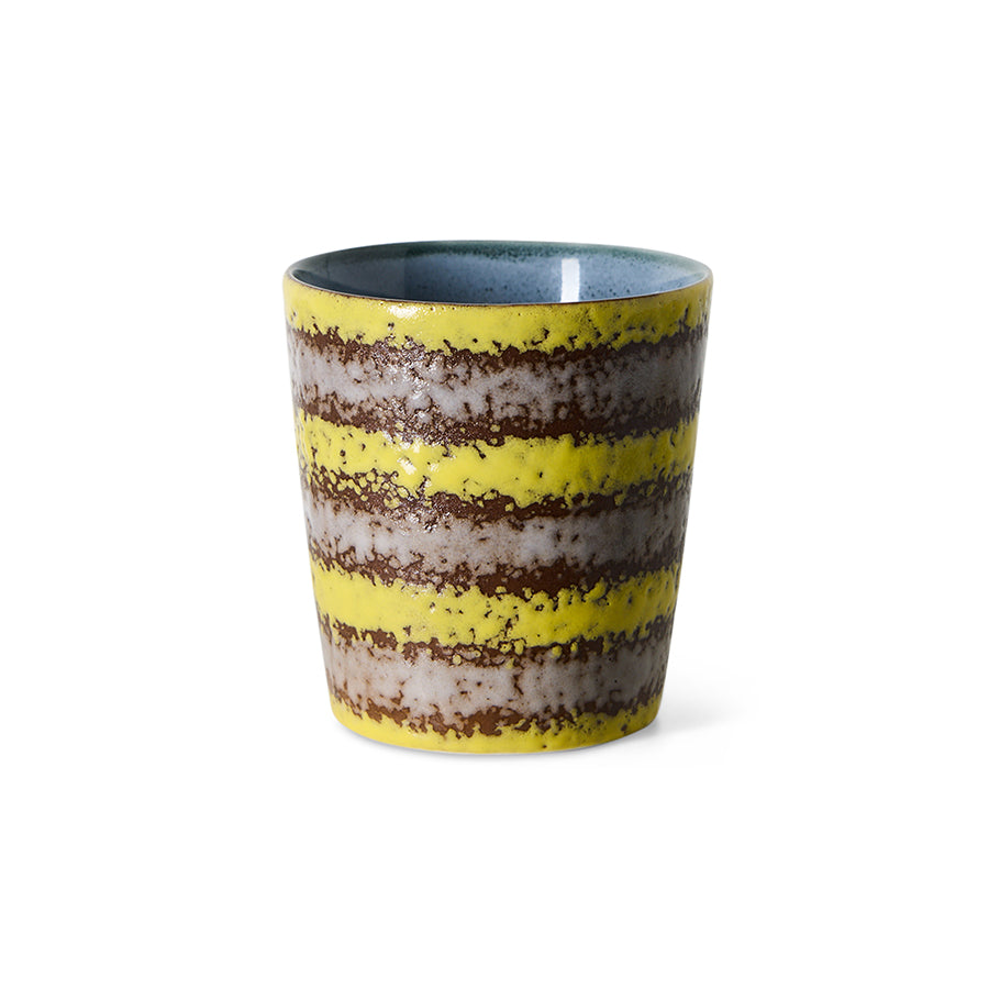 HKliving 70s ceramics coffee mug layers