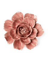 Bloem keramiek roos