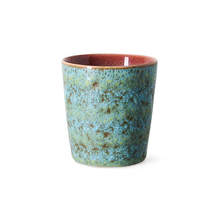 HKliving 70s ceramics coffee mug zingy