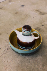 HKliving 70s ceramics coffee pot chocolate