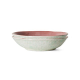 HKliving 70s ceramics curry bowls set lotus