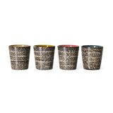 HKliving 70s ceramics coffee mugs set brew variation
