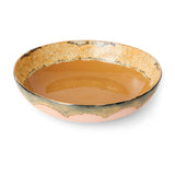 HKliving 70s ceramics salad bowl sunflower