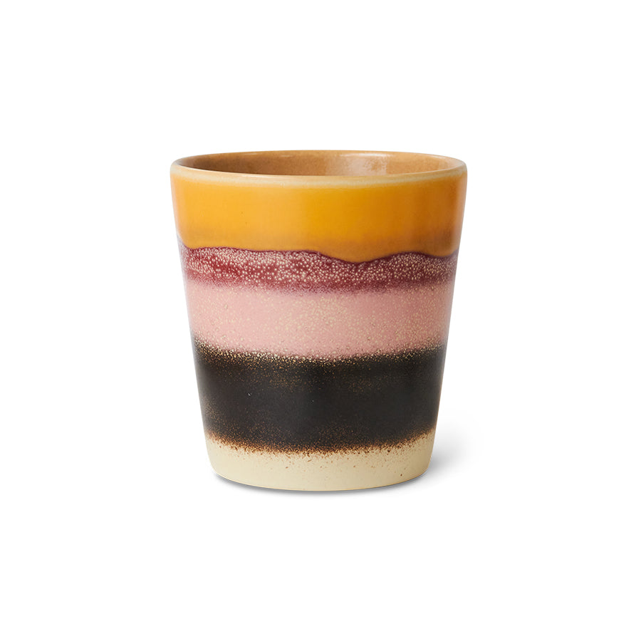 HKliving 70s ceramics coffee mug sunset