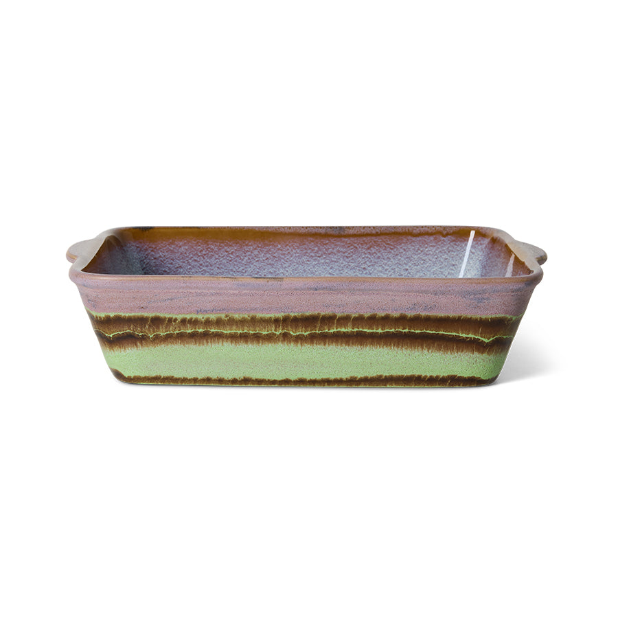 HKliving 70s ceramics oven dish lange moshi