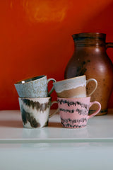 HKliving 70s ceramics cappuccino set dada