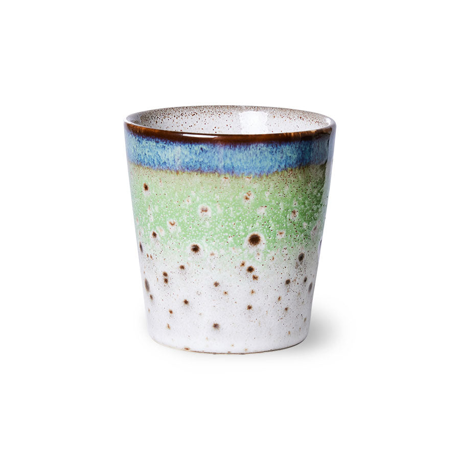 HKliving 70s ceramics coffee mug comet