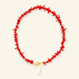 Mable Happiness ketting coral chips