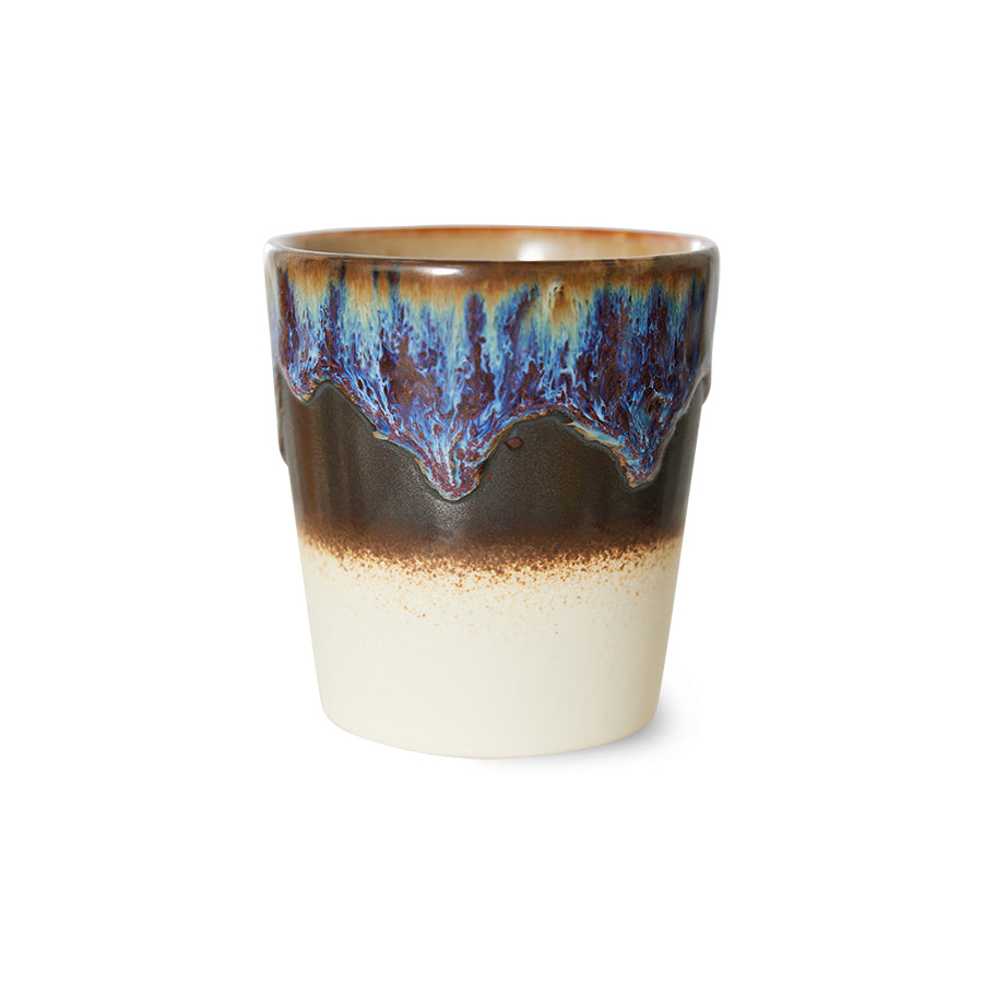 HKliving 70s ceramics coffee mug aurora