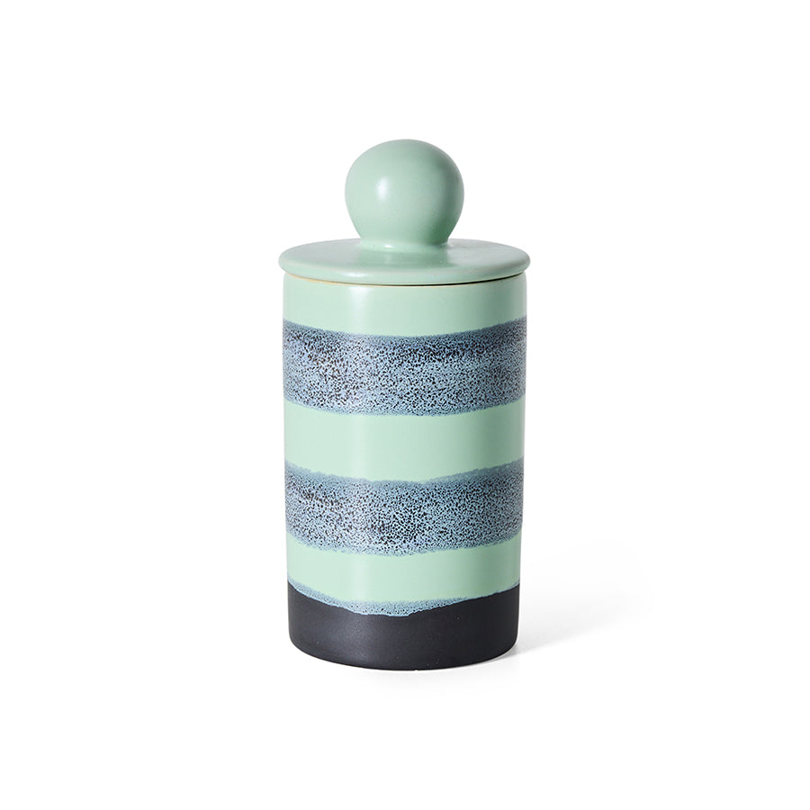 HKliving 70s ceramics jar medium river