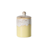 HKliving 70s ceramics jar custard