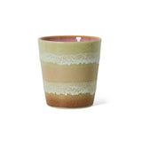 HKliving 70s ceramics coffee mug umber