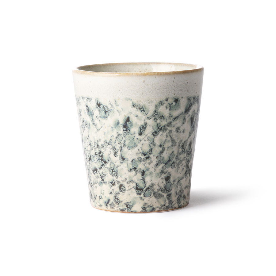 HKliving 70s ceramics coffee mug hail
