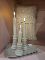 Ledkaars kandelaar
