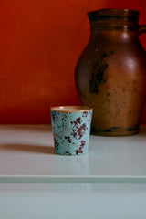 HKliving 70s ceramics coffee mug patina