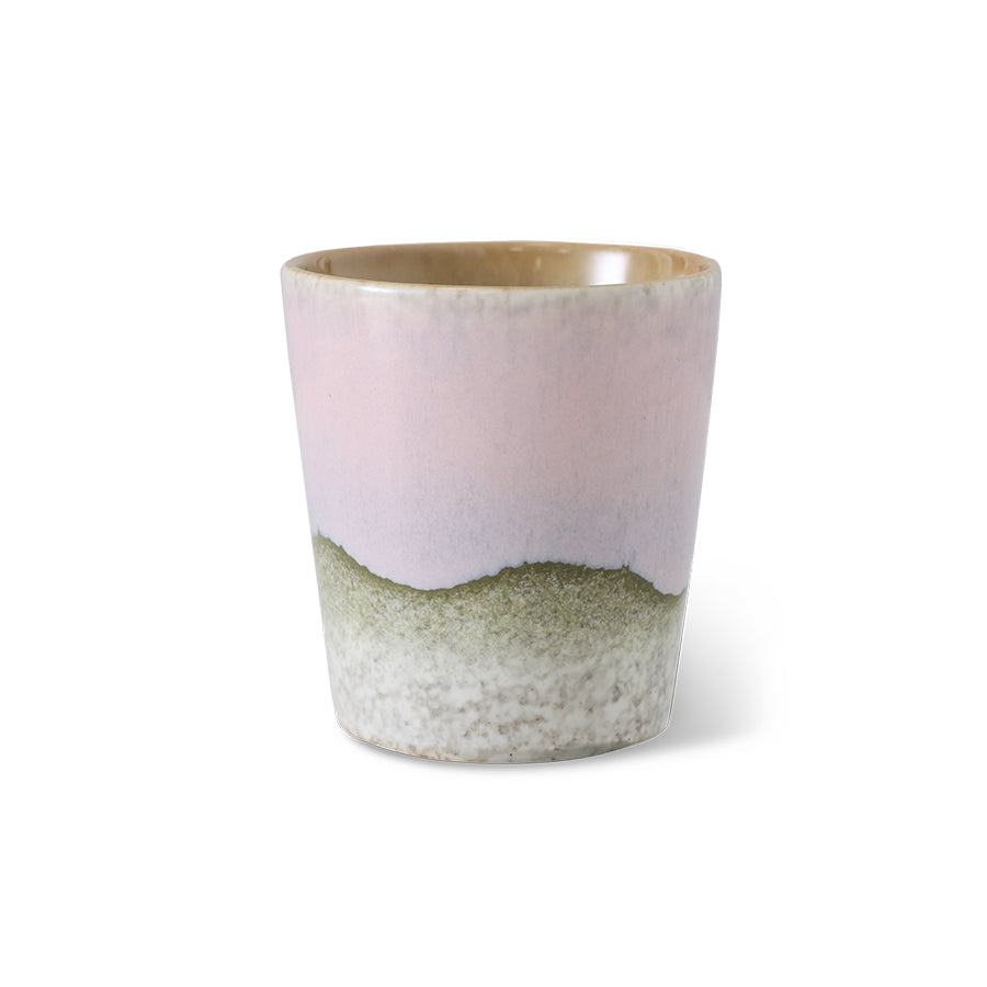 HKliving 70s ceramics coffee mug bramble