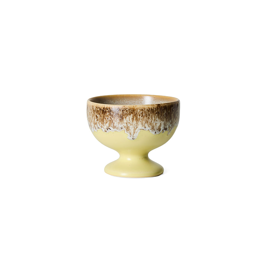 HKliving 70s ceramics small coupe custard