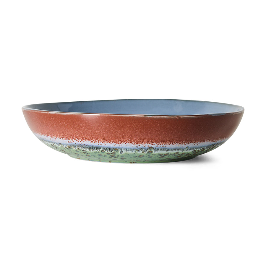 HKliving 70s ceramics serving bowl romance