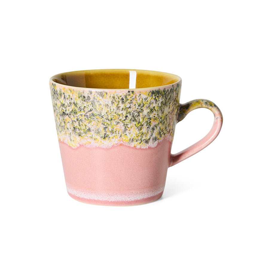 HKliving 70s ceramics cappuccino mug macaron