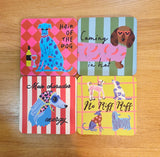 Onderzetters, set van 4