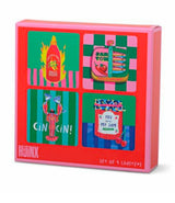 Onderzetters, set van 4