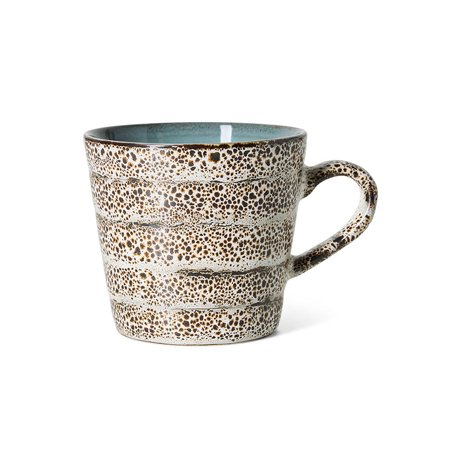 HKliving 70s ceramics cappuccino mug brew