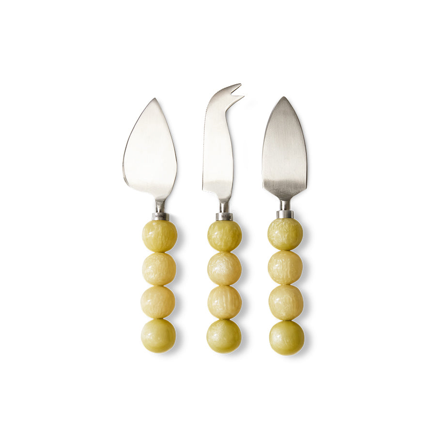 HKliving cheese knives lemon