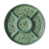 HKliving 70s ceramics snack plateau minty