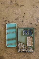 HKliving 70s ceramics large tray agave